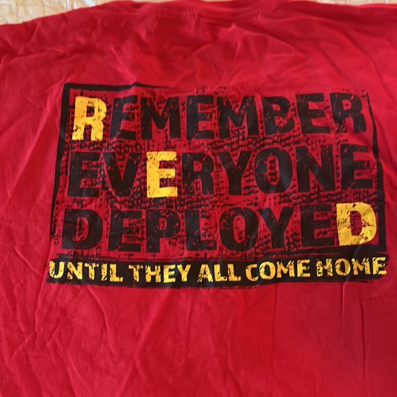 Til Valhalla Project Apparel Company (TVP), 4X Large, Red & Black, T-Shirt. - Picture 5 of 6